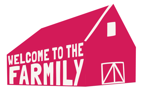 Sticker: Welcome to the farmily