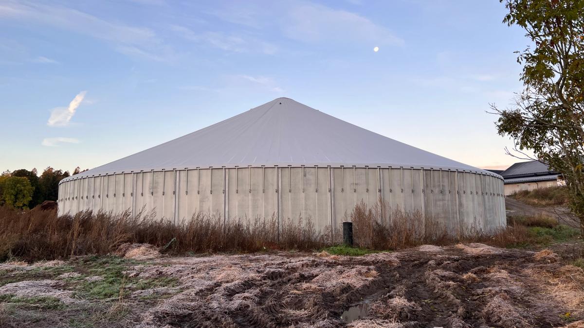 Biogassanlegget på Tomb