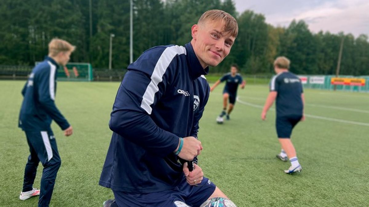 Reklameplakat, toppfotball på Tomb.